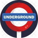 Public Transport Underground Sign Sign Icon
