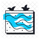 Underground Stream Subterranean River Freshwater Icon