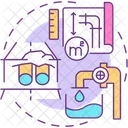 Underground Utility Network Icon