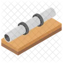 Underground Water Pipes Plumbing Services Water Sanitation System Icon