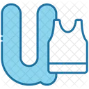 Undershirt Alphabet Shape And Symbol Icon