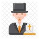 Undertaker Father Cremation Icon