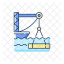Underwater Construction Icon