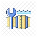Underwater pipeline repair  Icon