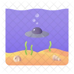 Underwater Ufo  Icon