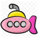 Underwater Vehicle Submarine Vehicle Travel Icon
