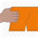 Drying Underpants Underwear Holding Underwear Boxer Shorts Icono