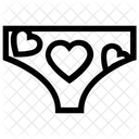 Underwear Love Heart Icon