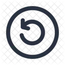 Undo Circle Arrow Icons Outline Arrows Icon