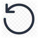 Undo Arrow Back Icon