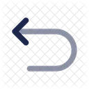 Undo Left Round Arrow Ui Icon
