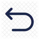 Undo Left Round Arrow Ui Icon