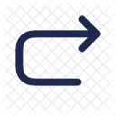 Undo Right Arrow Ui Icon