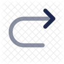 Undo Right Round Arrow Ui Icon