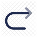 Undo Right Round Arrow Ui Icon