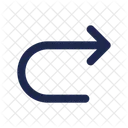 Undo Right Round Arrow Ui Icon