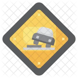 Uneven Road  Icon