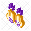 Ungesunde Hände  Symbol