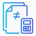 Ungleich Vergleichen Ungleichheit Symbol