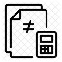 Ungleich Vergleichen Ungleichheit Symbol