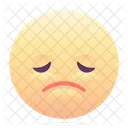 Unhappy Sad Emoji Icon