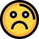 Unhappy Sad Man Icon