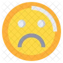 Unhappy Sad Man Icon