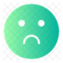 Unhappy Sad Smile Icon