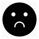 Unhappy Sad Smile Icon