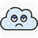Unhappy Cloud  Icon