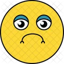Unhappy Emoji  Icon