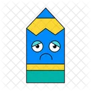 Unhappy Emoji Sad Emoji Emoticons Icon
