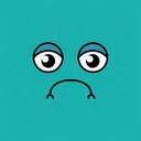 Unhappy Emoji Unhappy Sad Face Icon