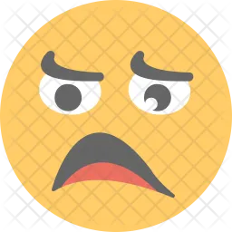 Unhappy Face  Icon