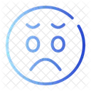 Unhappy Sad Emojis Icon