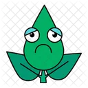 Unhappy Leaf  Icon