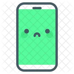 Unhappy Phone  Icon