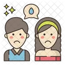 Unhappy Relationship  Icon