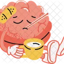 Unhealthy Brain Brain Organ Icon