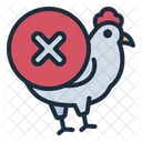 Unhealthy Chicken Icon