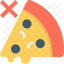 Unhealthy Food Pizza Icon