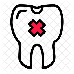 Unhealthy Teeth Icon