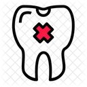 Unhealthy Teeth Wrest Dentist Icon