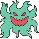 Unhygienic Bacterial Germs Icon