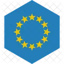 Europa Uniao Bandeira Ícone