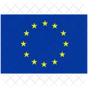 Bandeira Pais Uniao Europeia Ícone