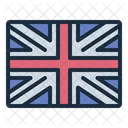 Bandeira Da Uniao Bandeira Britanica Bandeira Do Reino Unido Ícone