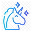 Unicorn Fiction Animal Icon