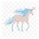 Vector Unicorn Horse Icon