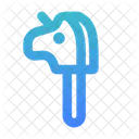 Horn Horse Simple Icon